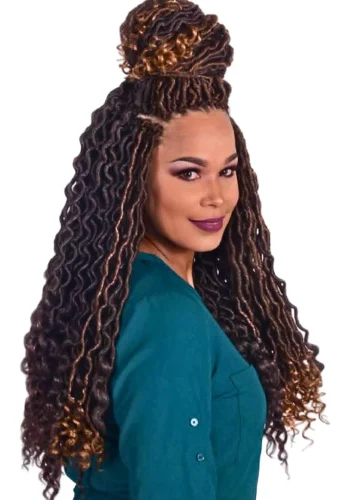 Goddess Faux Locs