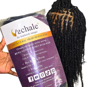 22 '' Natural Human Hair Kinky/100g